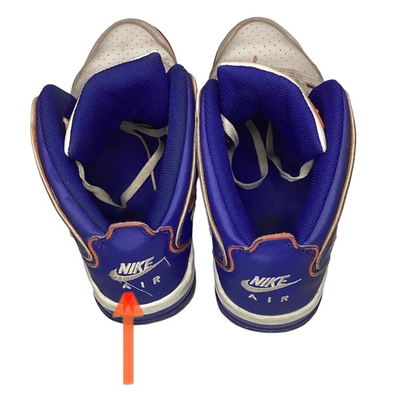 Men’s 2011 Nike Air Flight Falcon Knicks Sneakers Size 13 - Picture 4 of 6